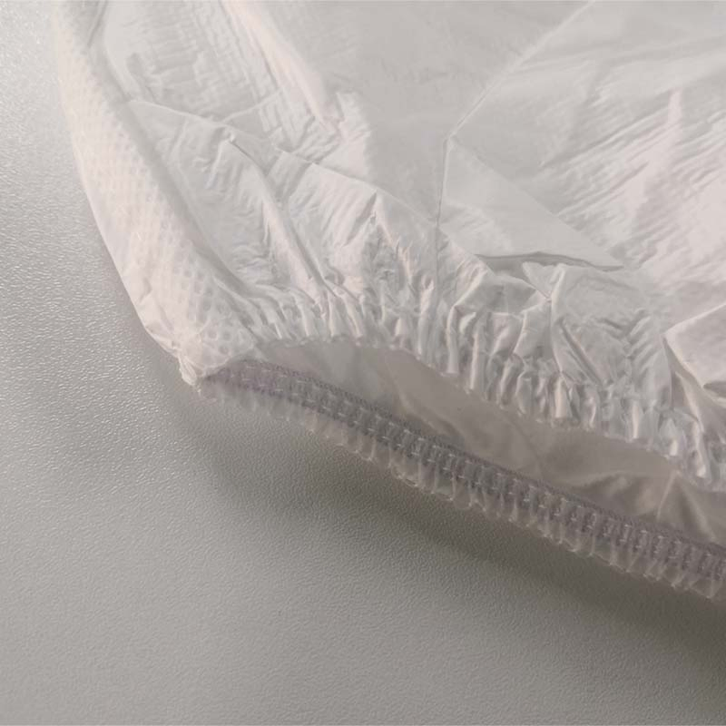 Disposable Waterproof Surgical Isolation Shoe Cover PE Non Woven Medical High Boot