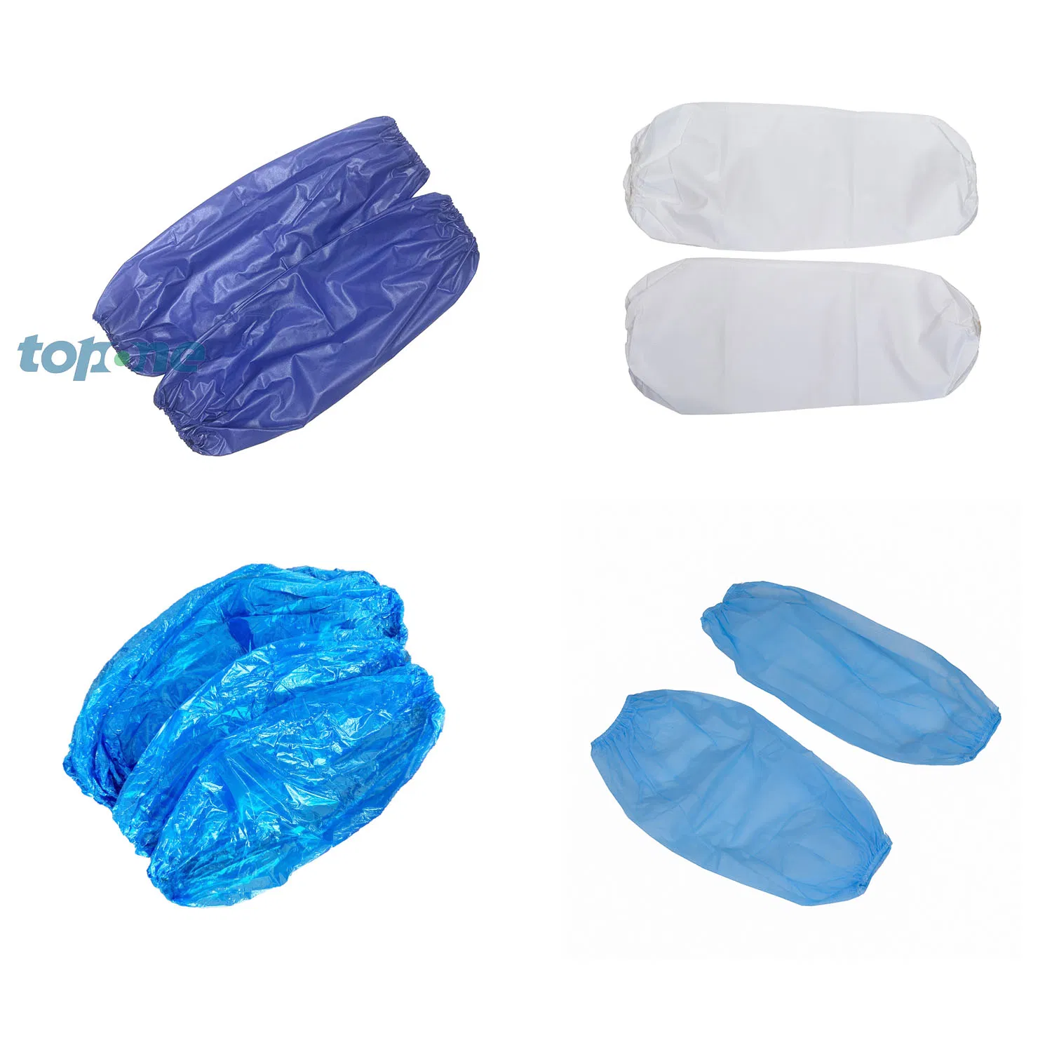 Disposable Nonwoven/ PE Coated Oversleeves Arm Protect Sleeve Cover