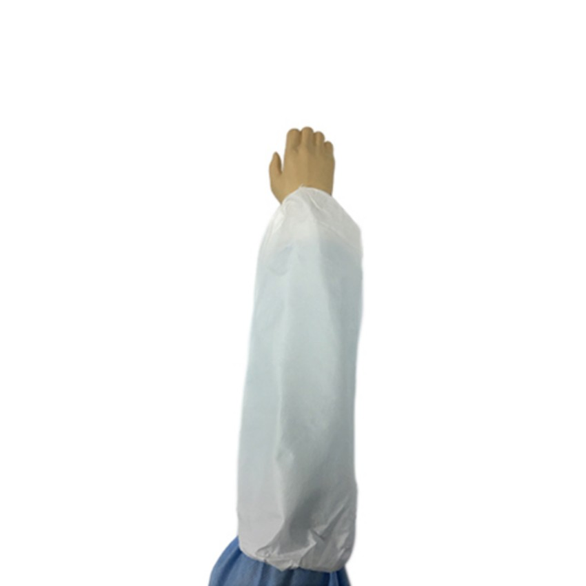 Disposable Waterproof Nonwoven Arm Covers for Food Processing &amp; Cleaning