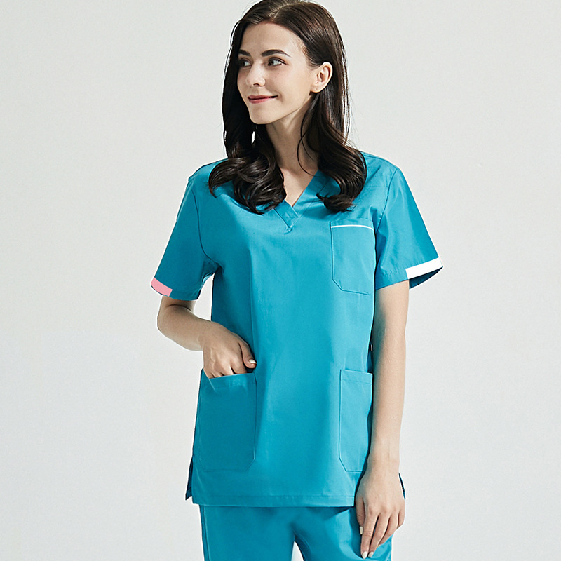 Free Samples Surgical Suit Patient Clothes Disposable Surgical Gown Nurse Scrub