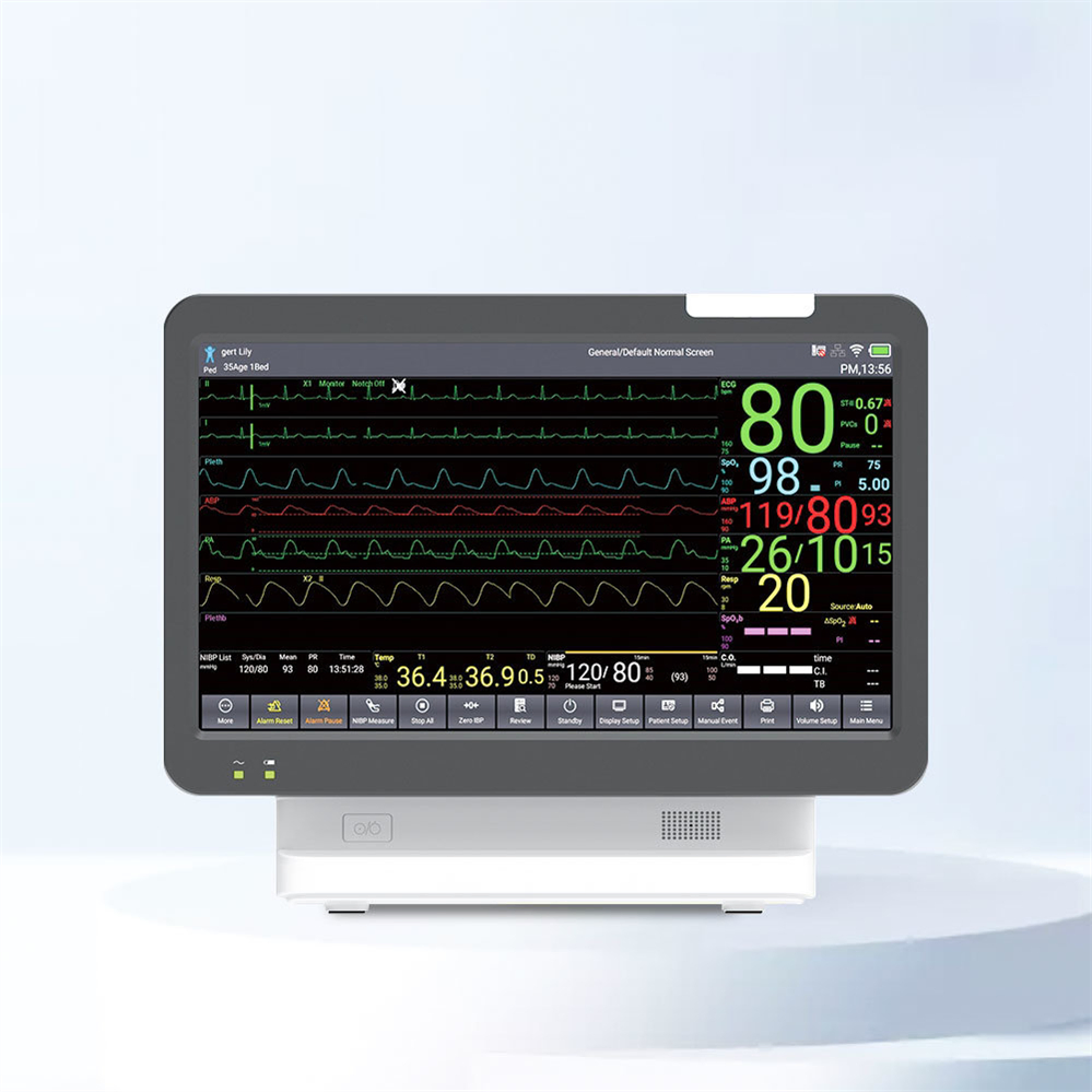 Advanced Patient Monitoring System with Easy Battery Swap