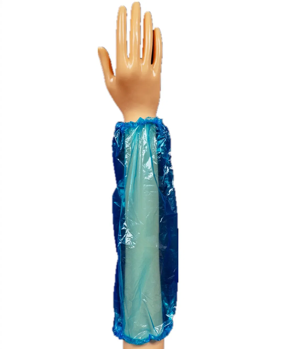 Kitchen/Food Processing Free Size Disposable Use PE Plastic Oversleeves Oil-Proof Light-Weight Handwear