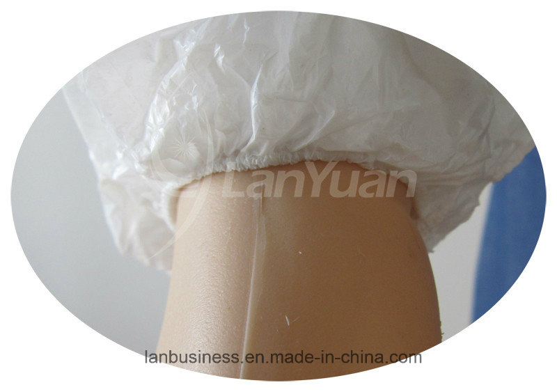 PE White Protective Hand Sleeve Cover Single Use Arm Plastic Cover