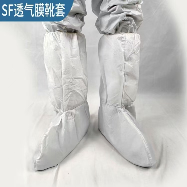 Buyer Customization Disposable Medical Sf Microporous Boot Cover Antislip Waterproof