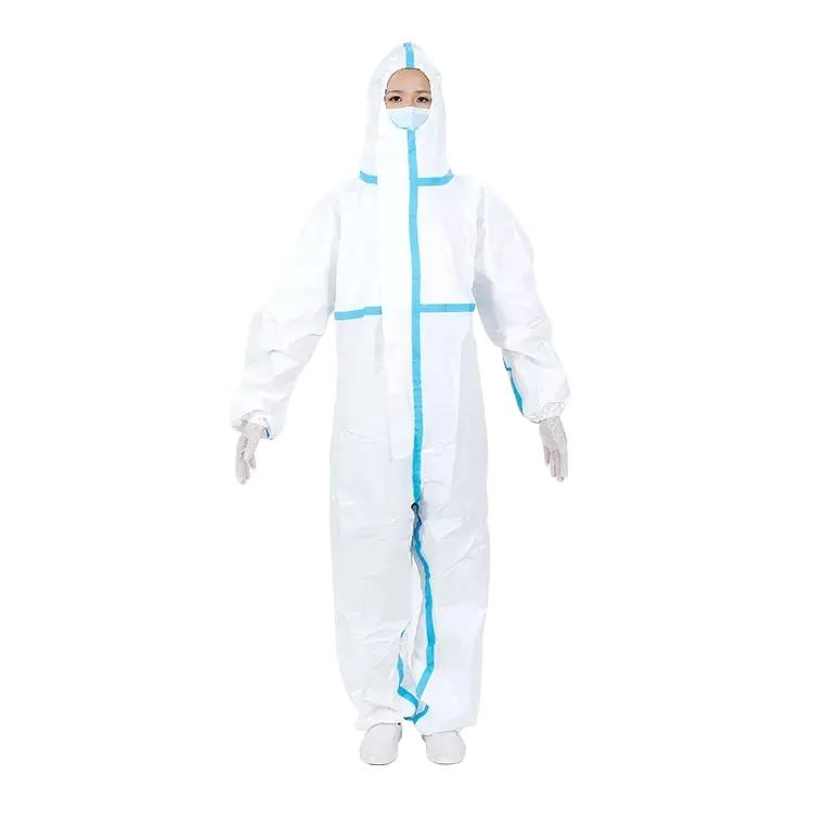 Wholesale Disposable PP PPE Isolation Gown Hospital Doctor Nurse Protecting Clothing Gown