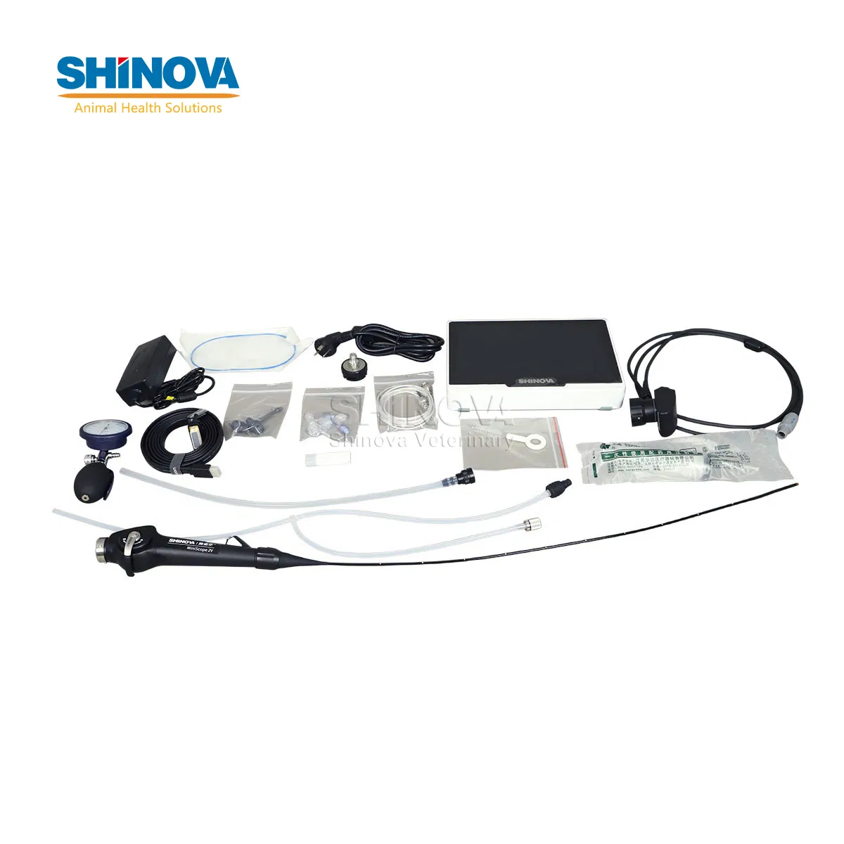 Medical Veterinary Instrument Vet Endoscopy System Video Endoscope for Animals Miniscope 2V