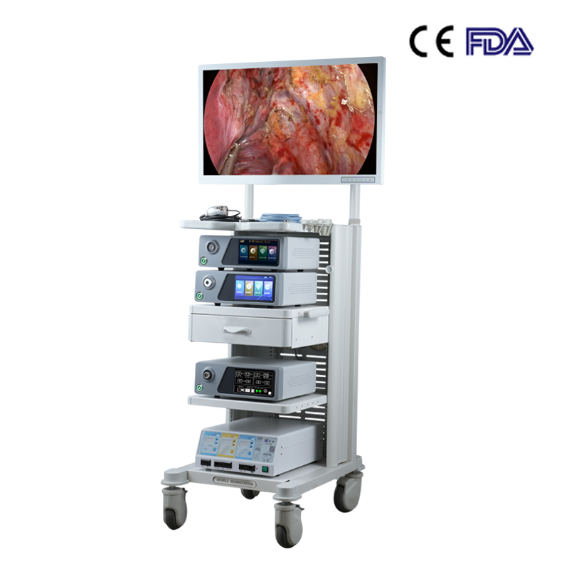 Laparoscopy Tower Surgical 4K Laparoscopic Endoscope Camera System