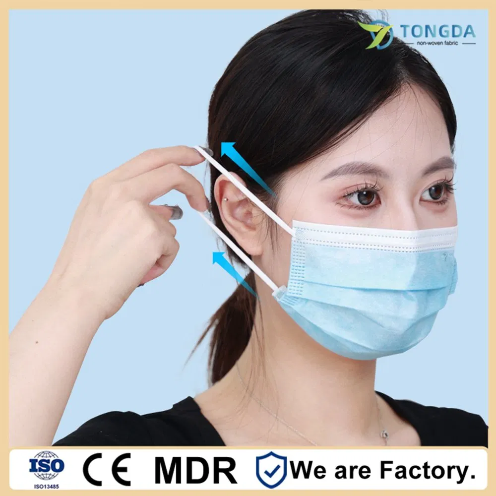 Disposable Medical Mask Surgical 3ply Face Mask with Earloop Hospital Dental Clinic Use