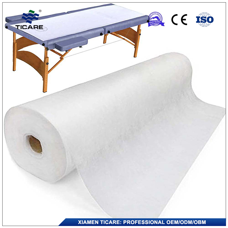 Hospital Surgical Examination SPA Massage Table Disposable Non Woven Bed Sheet Roll