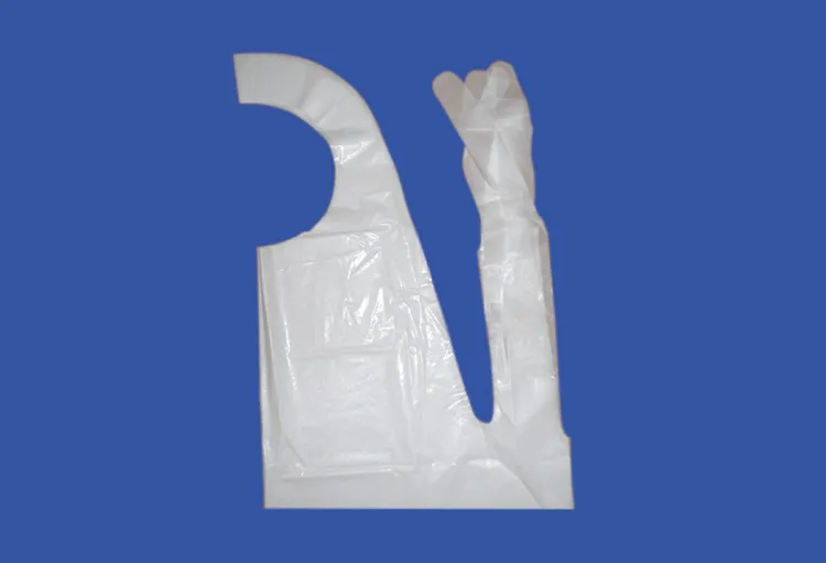 Disposable PE Apron Detail
