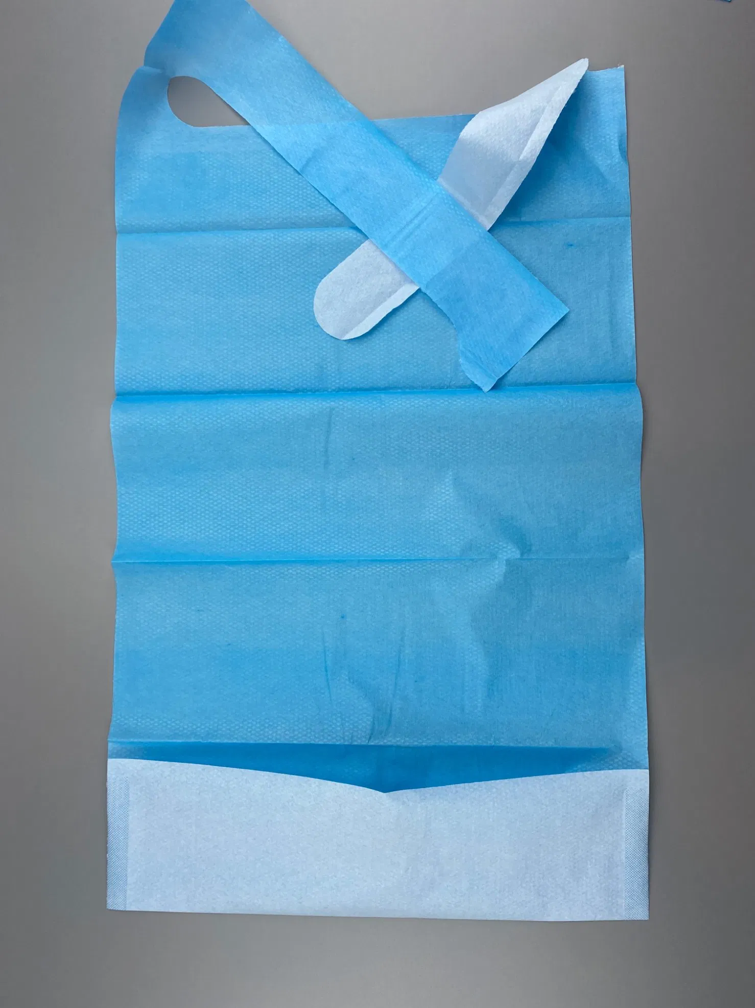 Multi-Color Waterproof Dental Bib Disposable Apron for Medical Use