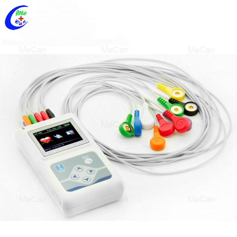 Portable Electrocardiograph ECG Device Handheld Holter ECG System