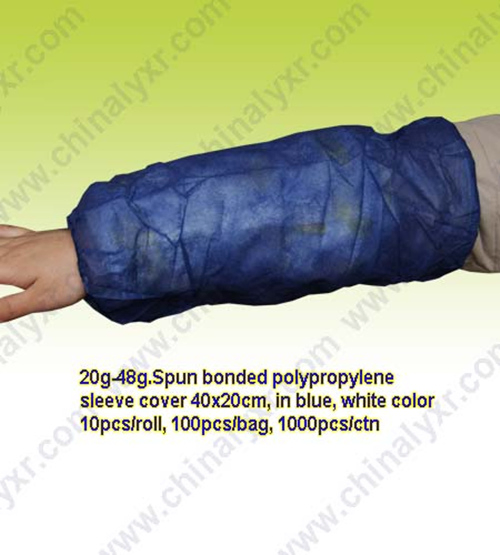 Hot Selling Disposable Nonwoven Arm Sleeve Cover