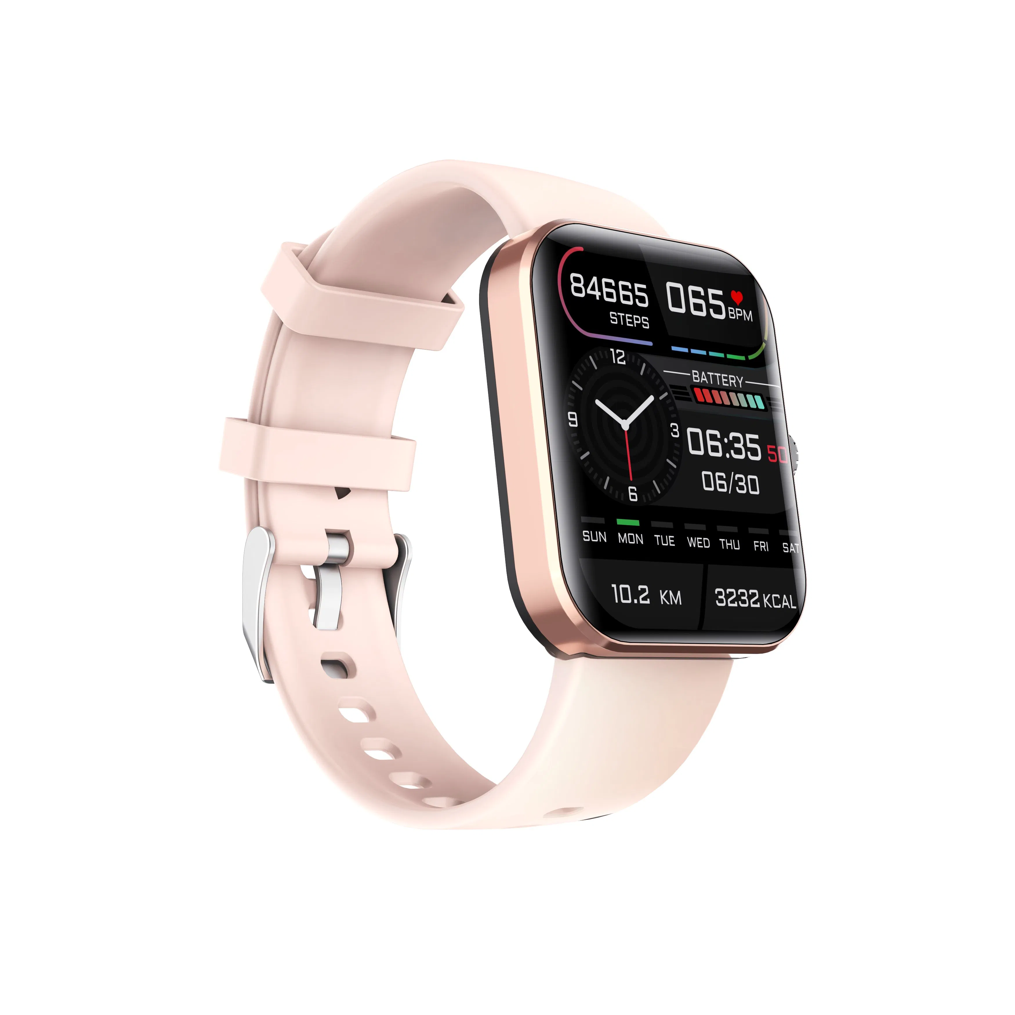 Long-Term Continuous Monitoring and Warning of Health Risks Management Women Smart Watch