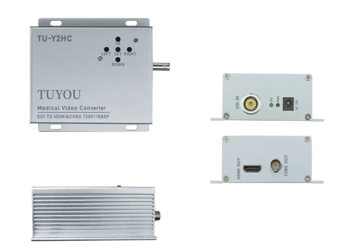 Tuyou 1080P Portable Silver Endosopy Veterinary Equipment Converter and Camera Included