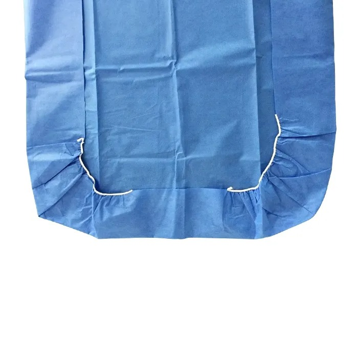 Waterproof Elasticated Disposable Use CPE Bedcover Hospital/Clinic Use Non-Irritating Plastic Bedcover