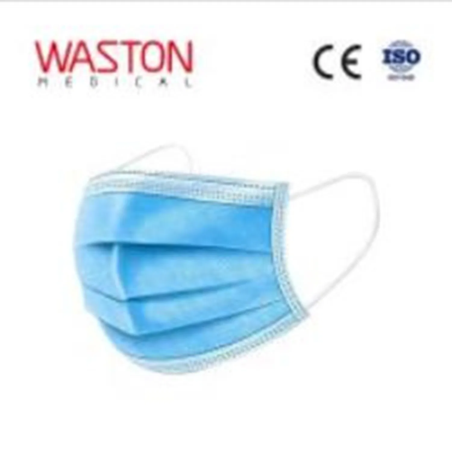 Disposable Protective Face Mask, 3 Ply Non-Woven Non-Sterile Disposable Medical Face Masks