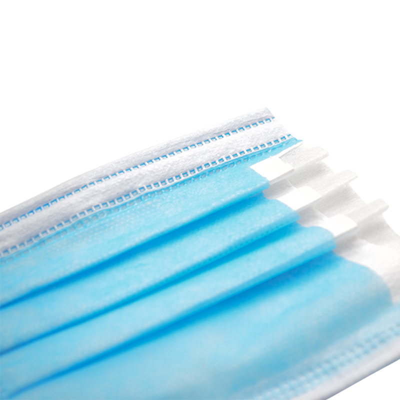 Disposable 3ply Earloop Blue Non-Woven Surgical Medical Face Mask