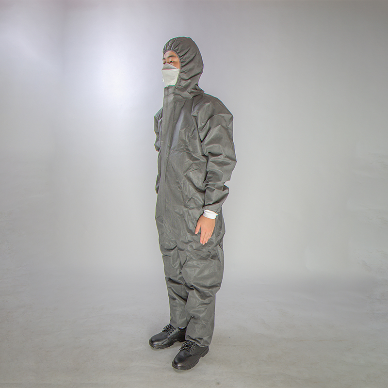 Industrial Protective Clothing Disposable Microporous Coverallnon-Woven Smock Coverall