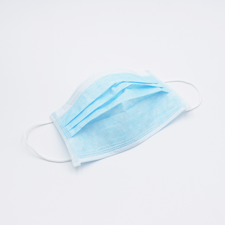 White List Factory Direct CE En14683 Type 2r Anti Droplets Virus Bacterial 3 Ply Non-Woven Medical Procedure Pleated Earloop Disposable Surgical Face Mask