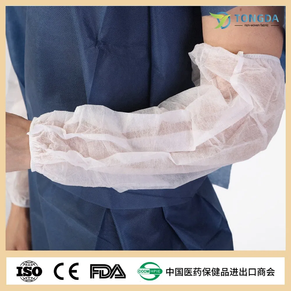 Wholesale Customized Protection Arm Sleeves Arm Covers disposable nonwoven sleeve cover