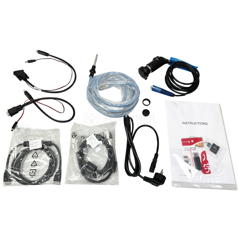 Sy-P033-2 Veterinary All-in-One Endoscope Processor Rigid &amp; Flexible Endoscopy Camera System