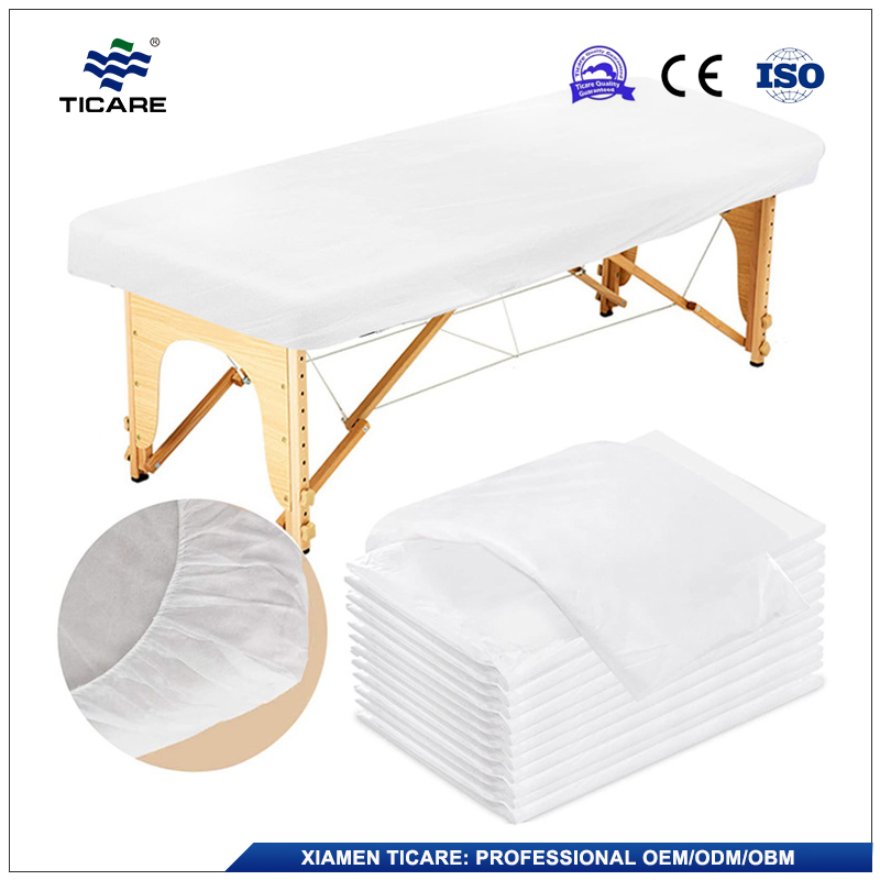 Hospital Medical Disposable PP Non Woven SMS Bed Cover