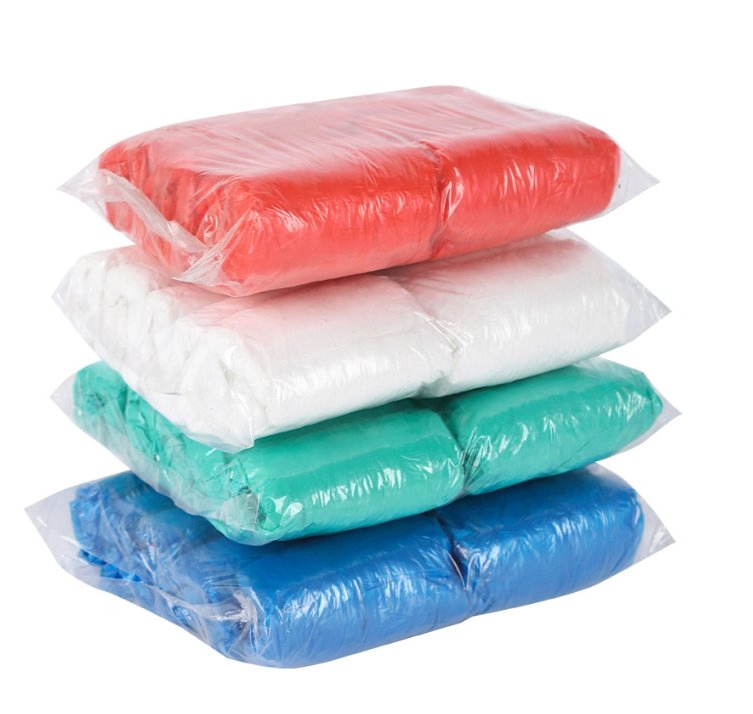 Disposable Protective PE Plastic Arm Sleeve Cover Oversleeve White 2.5-4G for Food Factory and Clean House