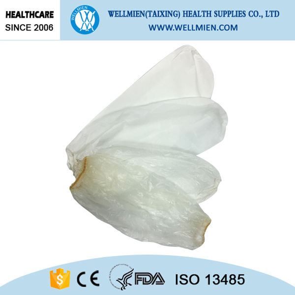 Disposable Half Arm Nonwoven PE PVC Sleeves Cover