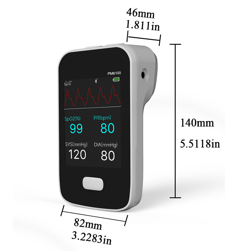 Hot Selling Multi-Parameter Patient Monitor Portable Stress ECG Hospital Patient Monitor