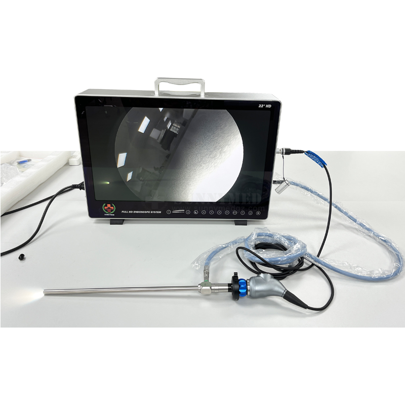Sy-PS050 Integrated Portable Professional Endoscopy Camera System Ent Endoscopic with Cold Light Source for Vet and Human