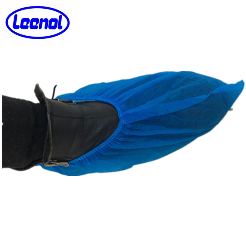 Leenol-Disposable Protective Waterproof Shoe Cover Anti-Slip Non-Woven Sleeve Shoe Covers