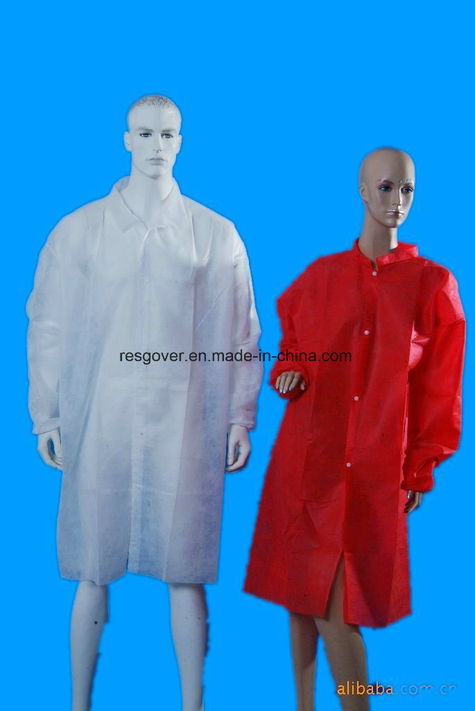 Safety Protective/Disposable/Non Woven Lab Coat