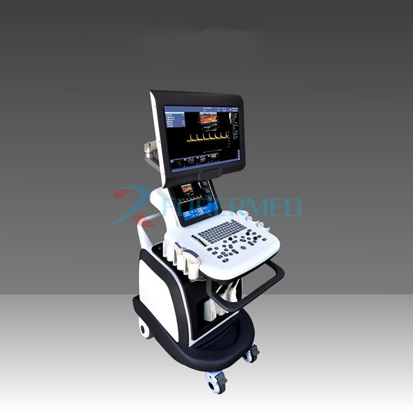 15 HD Color Doppler Main Screen 3D/4D Imaging Technology Trolley Color Ultrasound