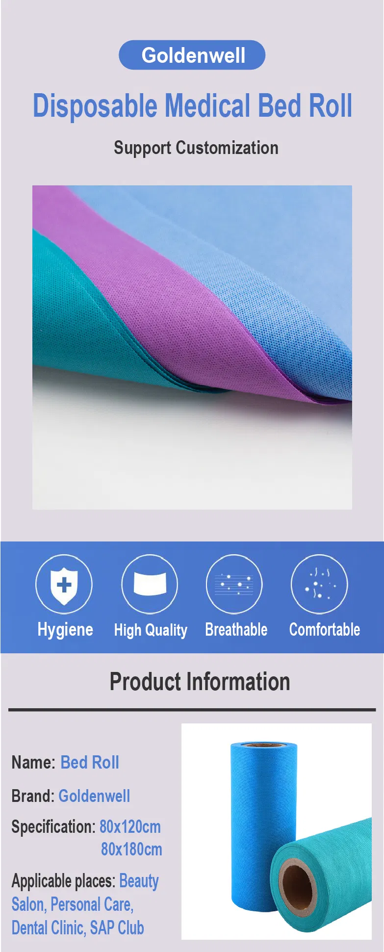 Disposable Bed Sheet Roll 1