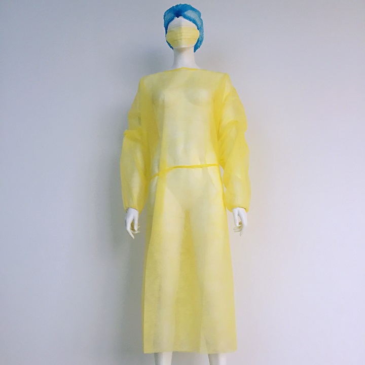 Sterile Disposable Hospital SMS Patient Surgical Gown