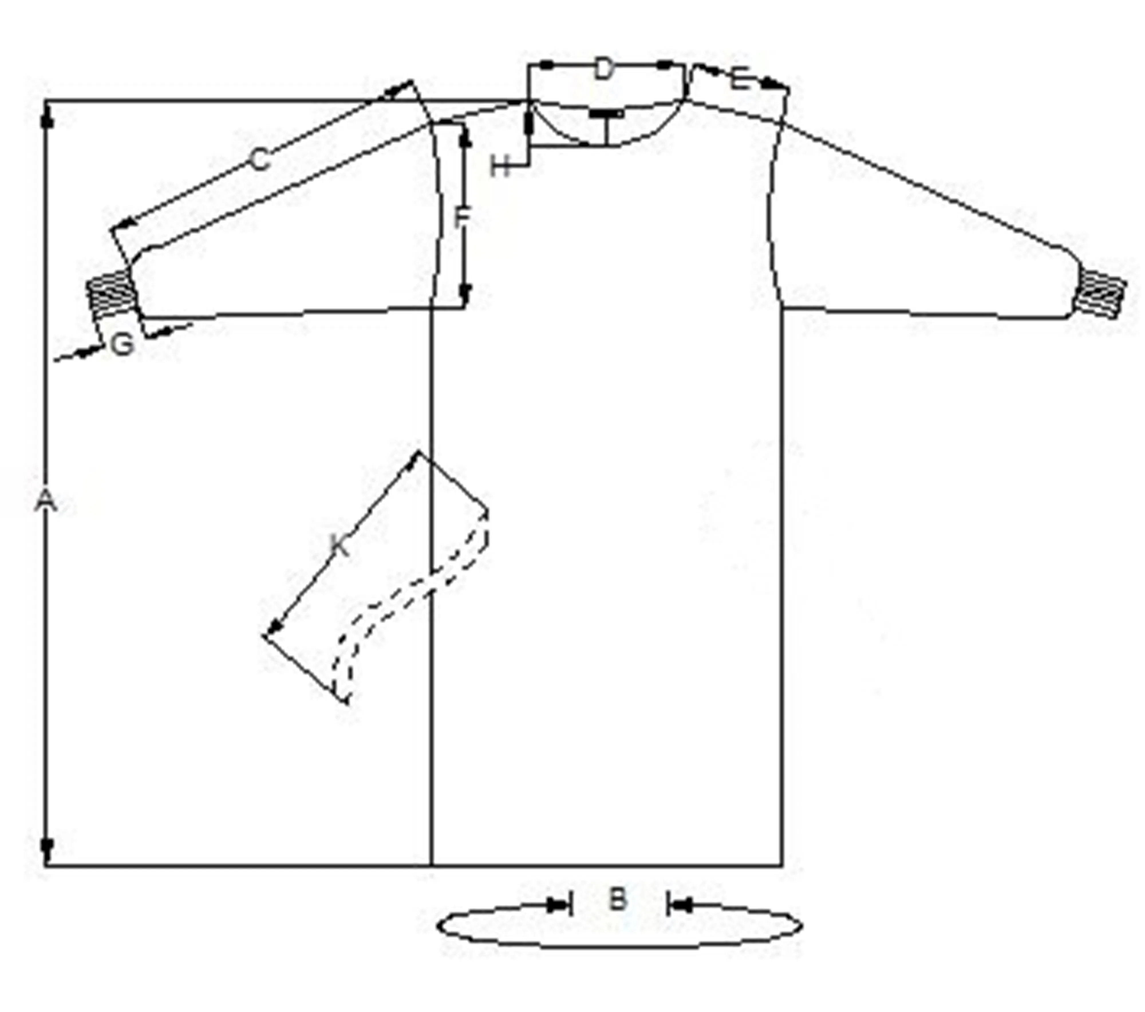 FDA 510 (K) AAMI PB70: 2012 Level-3 SMS Disposable Surgical Gown with Knitted Cuffs