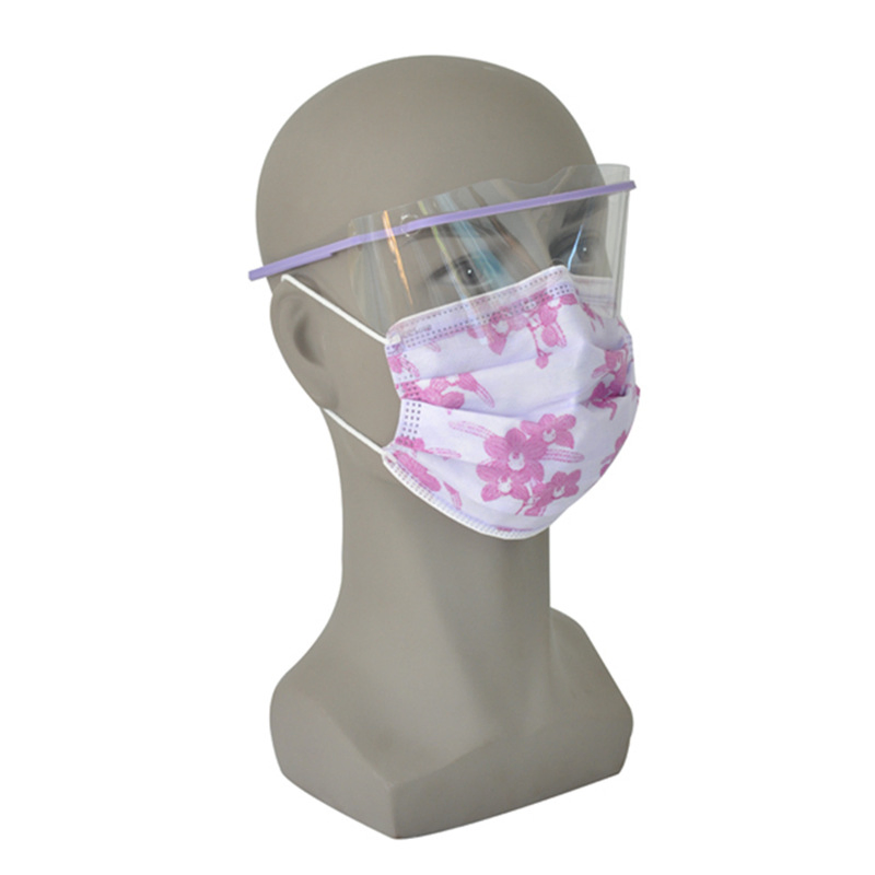 Wholesale Custom Colorful 3ply Nonwoven Medical Disposable Face Mask with Elastic