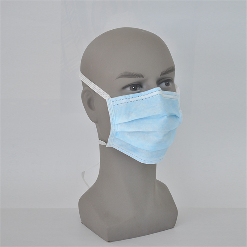 Wholesale Custom Colorful 3ply Nonwoven Medical Disposable Face Mask with Elastic