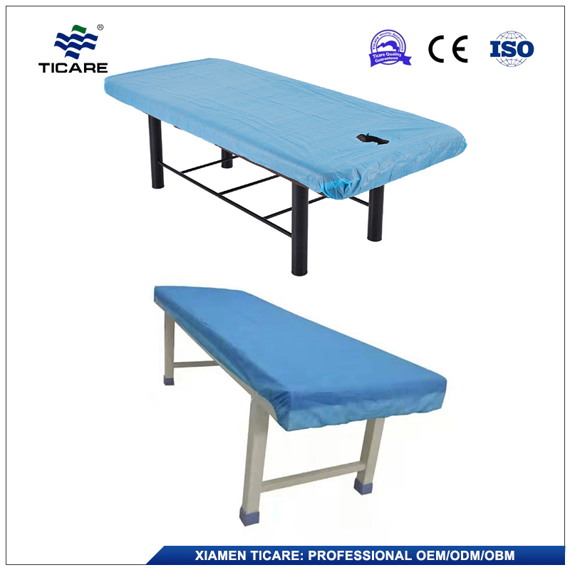 Hospital Medical Disposable PP Non Woven SMS Bed Cover