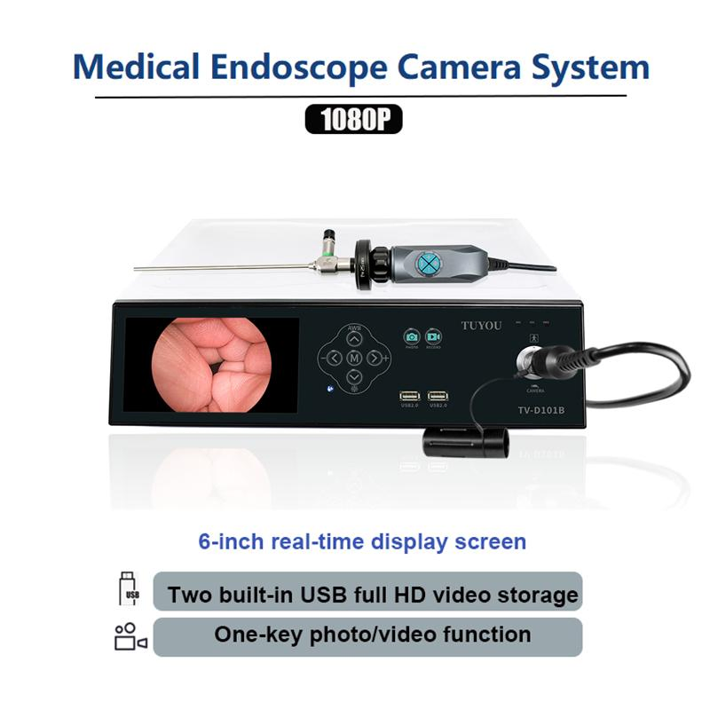 1080P FHD Medical Endoscope Rigid Endoscopy Machine Camera Neuroendoscope Surgery Equipment Ent