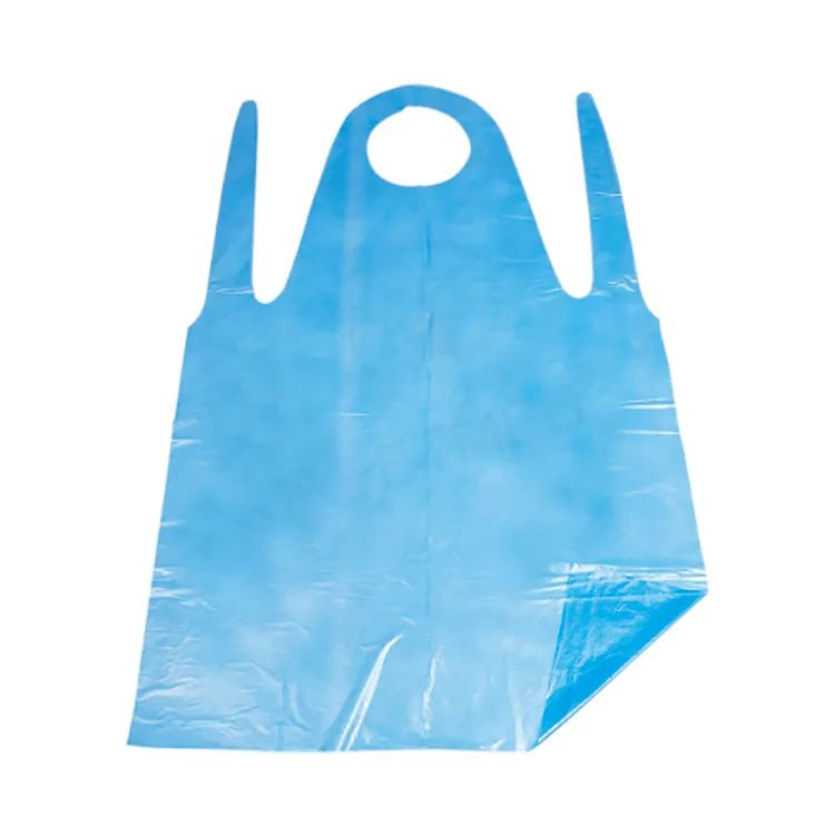 Custom Transparent PE Wholesales Disposable HDPE LDPE Waterproof Apron
