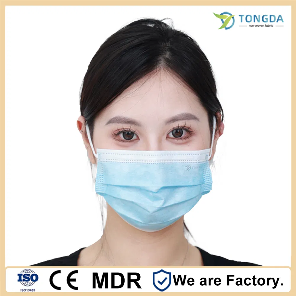 Disposable Medical Mask Surgical 3ply Face Mask with Earloop Hospital Dental Clinic Use