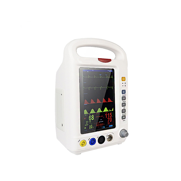 Hospital Equipment LCD Display ECG SpO2 Multi Parameter Touch Screen Patient Monitor