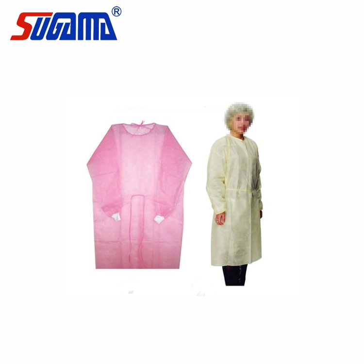 Disposable Medical PP Isolation Gown Examination Gown
