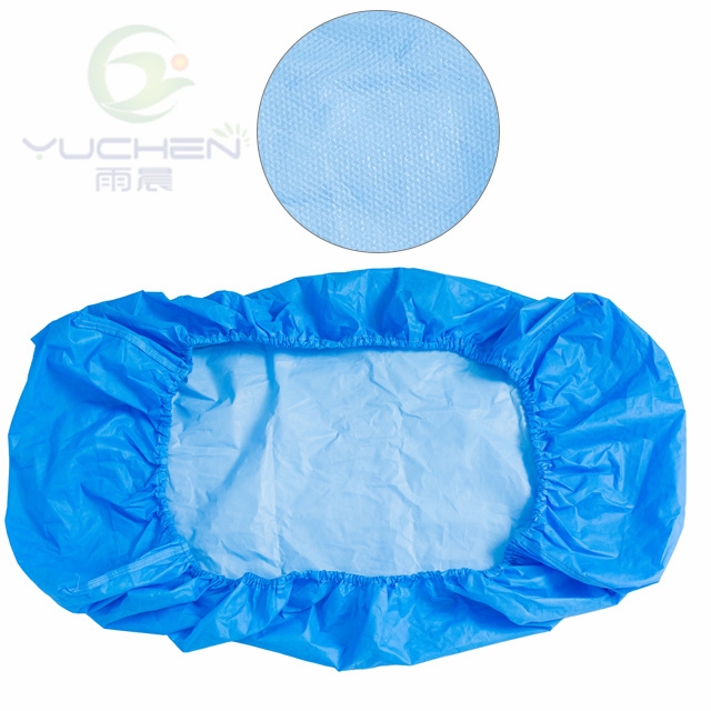 Manufacturer Disposable Medical Surgical Hospital Non-Woven Bed Sheet Disposable Bed Cover with Elastic