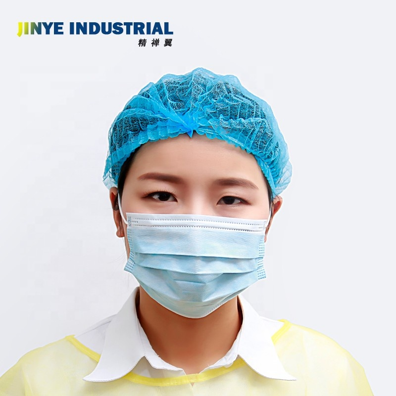 Disposable Hair Net Nonwoven Clip Caps Disposable Dust Strip Cap