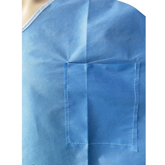 Disposable Scrub Suit Nurse Doctor Patient Gown for Hospital Non Woven Disposable Uniform Top and Pants