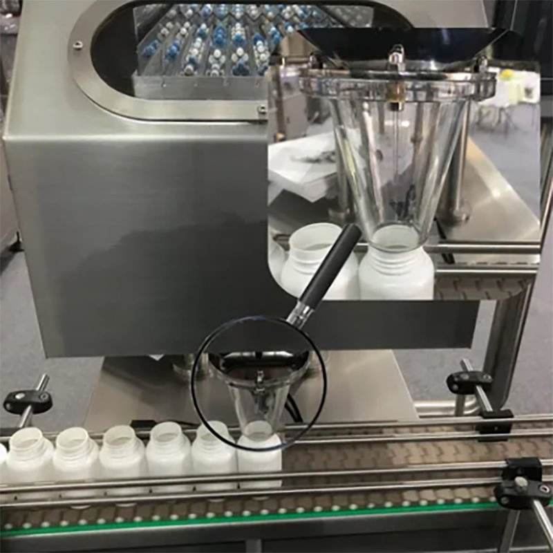 High Precision Stainless Steel Gummy Automatic Counting and Bottling Device