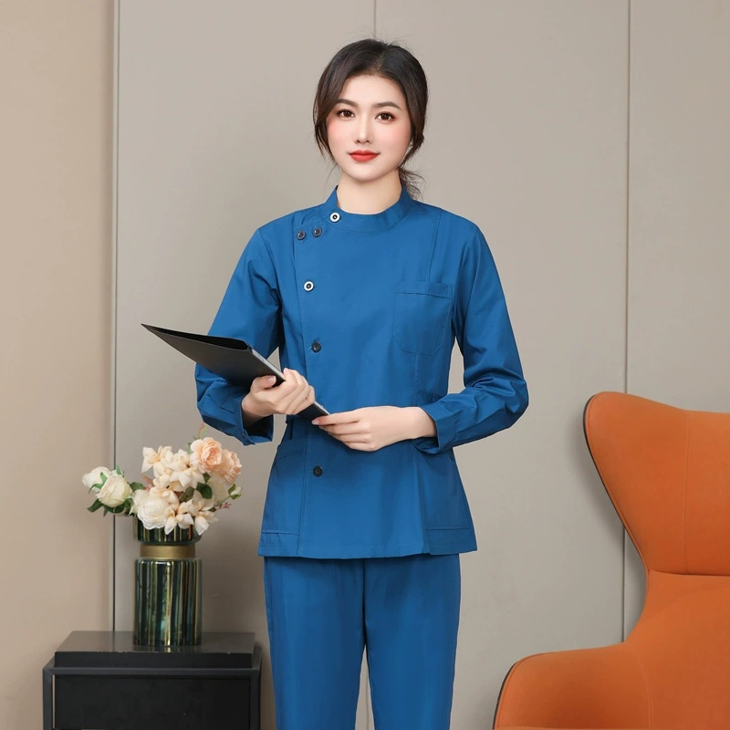 Disposable and Reusable Doctors' Handwashing Clothes Surgical Scrub Suit Top and Pants Comfortable Design